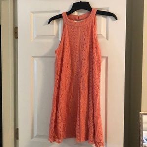 Coral Francesca dress
